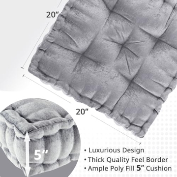 Intelligent Design Azza Floor Pillow for Yoga and Home