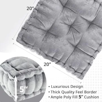 Intelligent Design Azza Floor Pillow for Yoga and Home