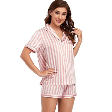 Serenedelicacy Women's Satin Pajama Set for Stylish Comfort