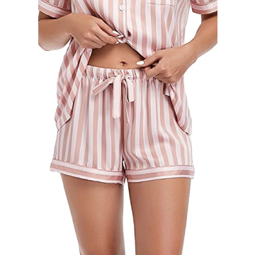 Serenedelicacy Women's Satin Pajama Set for Stylish Comfort