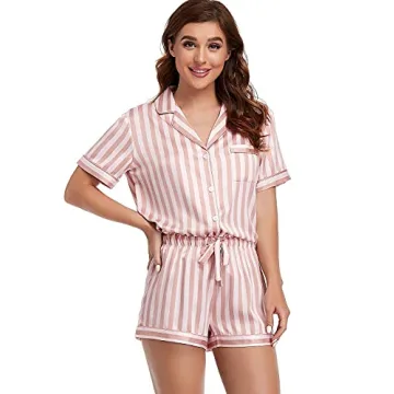 Serenedelicacy Women's Satin Pajama Set for Stylish Comfort