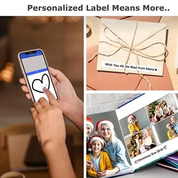 Portable SUPVAN E10 Label Maker - Handheld Wireless Printer