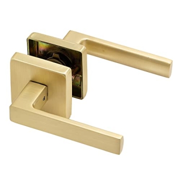 Linkaa Brushed Gold Door Handle - Stylish & Durable