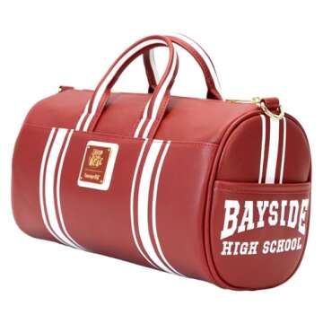 Loungefly Universal Saved by the Bell Bayside Tigers Duffle Bag