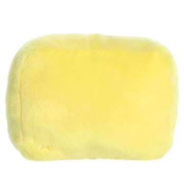 Aurora® Adorable Palm Pals™ Doodle Crayon Box™ Stuffed Animal - Pocket-Sized Play - Collectable Fun - Yellow 5 Inches