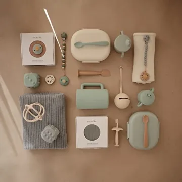 Mushie Ultra Soft Stretchy Baby Swaddle Blanket 47x47