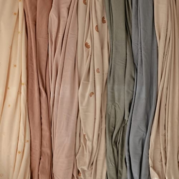 Mushie Ultra Soft Stretchy Baby Swaddle Blanket 47x47