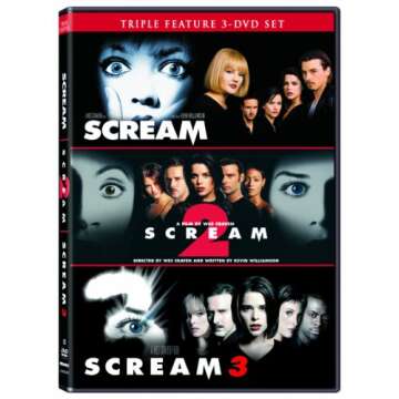 Scream / Scream 2 / Scream 3 (Triple Feature 3-DVD Set)