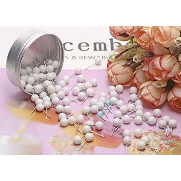 Tupalizy 100PCS Map Tacks for Office and Crafting