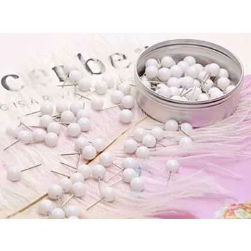 Tupalizy 100PCS Map Tacks for Office and Crafting