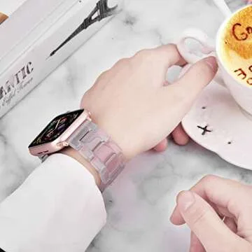 V-MORO Resin Strap for Apple Watch 38/40/41mm Bands