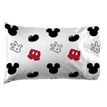 Disney Mickey Mouse Twin Sheet Set Cozy Microfiber Bedding