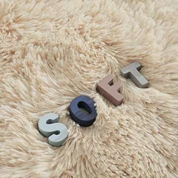 Wellber Fluffy Shaggy Rugs - Elegant Home Decor