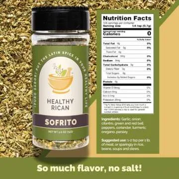 Healthy Rican Spice Seasoning Mix - Adobo, Sazon & Sofrito Bundle