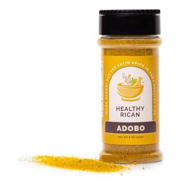 Healthy Rican Herbs Spice Seasoning Mix Adobo Sazon Sofrito Dry Non GMO No Preservatives MSG Artificial Coloring Gluten Free Diabetes Keto Friendly Whole 30 Approved Variety Bundle (3 Pack)