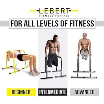 Lebert EQualizer Dip Bar Stand for Total Body Strength