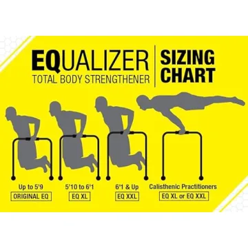 Lebert EQualizer Dip Bar Stand for Total Body Strength