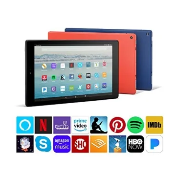 Fire HD 10 Tablet with Alexa, 10.1" Full HD Display, 32 GB Storage