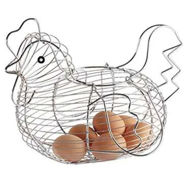 Chicken Shaped Egg Holder - Fun Kitchen Organizer