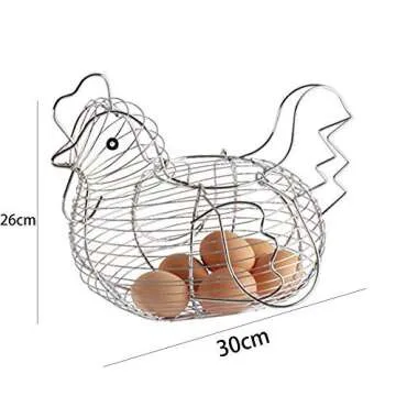 Chicken Shaped Egg Holder - Fun Kitchen Organizer