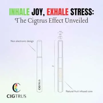 Cigtrus Natural Nicotine-Free Smoking Alternative - 3 Piece