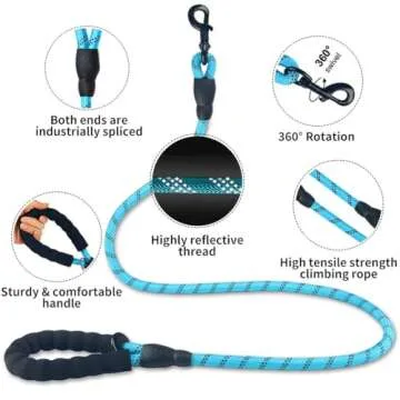 Durable DOYOO Dog Leash Set - Comfortable & Reflective