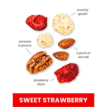 Delicious Keto Trail Mix - Crunchy Cheese Mix, 3g Net Carbs