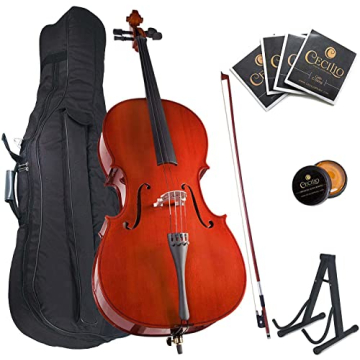 Cecilio Cello Kit Complete Set for Students Adults