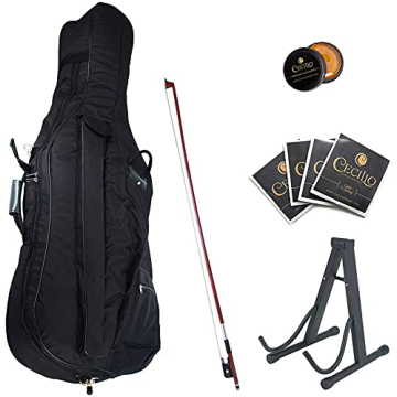 Cecilio Cello Kit Complete Set for Students Adults