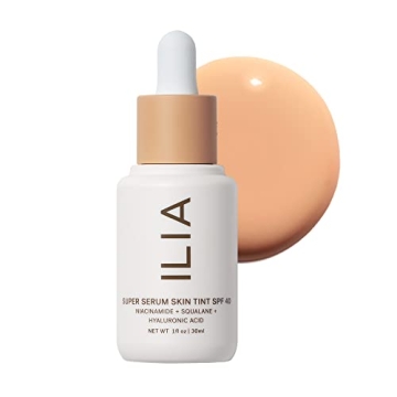 ILIA Super Serum Skin Tint SPF 40 Vegan Lightweight Hydrating