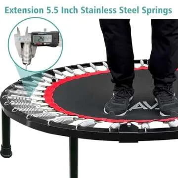Explore RAVS Mini Trampoline for Kids Adults - 40"/48" Fitness!