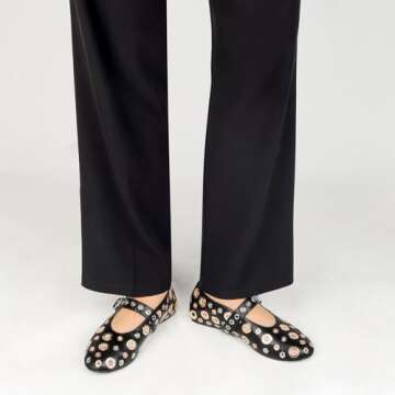 Chic MICIFA Ballet Flats for Women - Comfortable Style