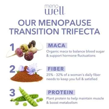 MenoWell Menopause Protein Bars for Women - Weight Support