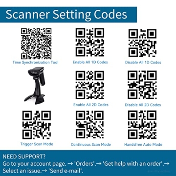 Alacrity 6708DA Wireless Barcode Scanner for Quick Scanning