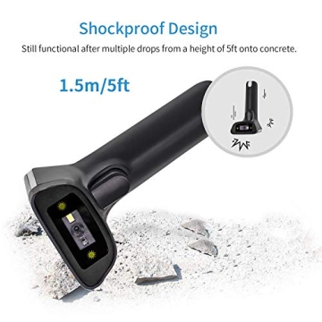 Alacrity 6708DA Wireless Barcode Scanner for Quick Scanning