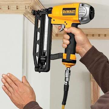 DEWALT 16GA Finish Nailer - Versatile and Efficient