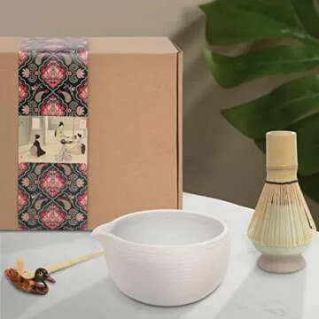 Artcome Japanese Matcha Tea Set for Perfect Ceremonies