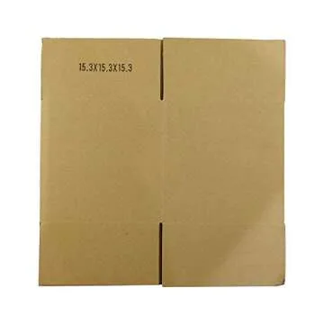 Pantryware 10 Small Moving Boxes 6x6x6 Pack