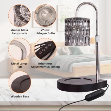 GEEZO Fragrance Candle Warmer Lamp for Stylish Home Scents