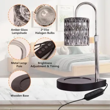 GEEZO Fragrance Candle Warmer Lamp for Stylish Home Scents