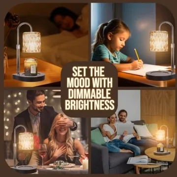 GEEZO Fragrance Candle Warmer Lamp for Stylish Home Scents