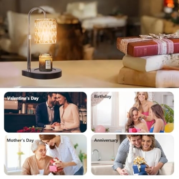 GEEZO Fragrance Candle Warmer Lamp for Stylish Home Scents
