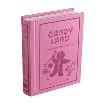 WS Game Company Candy Land Vintage Bookshelf Edition, Multi, For 2 to 4