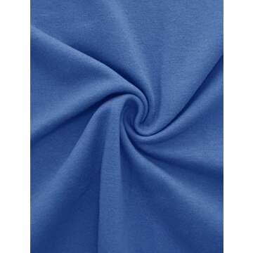 Yuccalley Women's Summer Crop Tops Short Sleeve Round Neck T-Shirt Basic Tees (Blue, Medium)