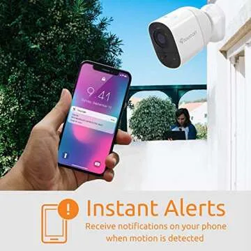 TOUCAN 1080P Wireless Outdoor Waterproof Night Vision Camera, Works with Alexa