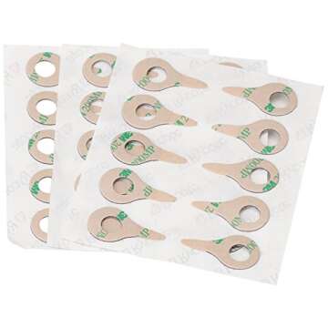 Rycote Micro Wind Jammer (Gray x 6, Adhesive Pads x 30), Micro WJ