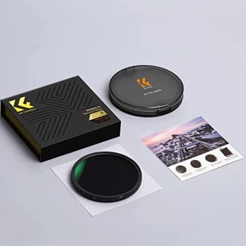 K&F Concept 67mm Variable ND Filter for All Photography Needs