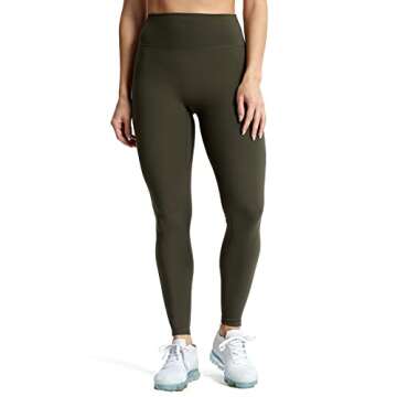 Aoxjox High Waisted Workout Leggings for Women - Trinity Yoga Pants