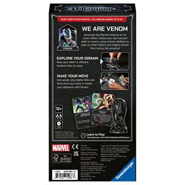 Ravensburger Marvel Villainous: We are Venom – Single Character Game Expansion for Ages 12 & Up