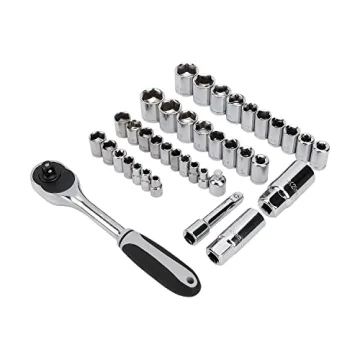 AmazonBasics 173-Piece Hand Tool Set for Home Repairs